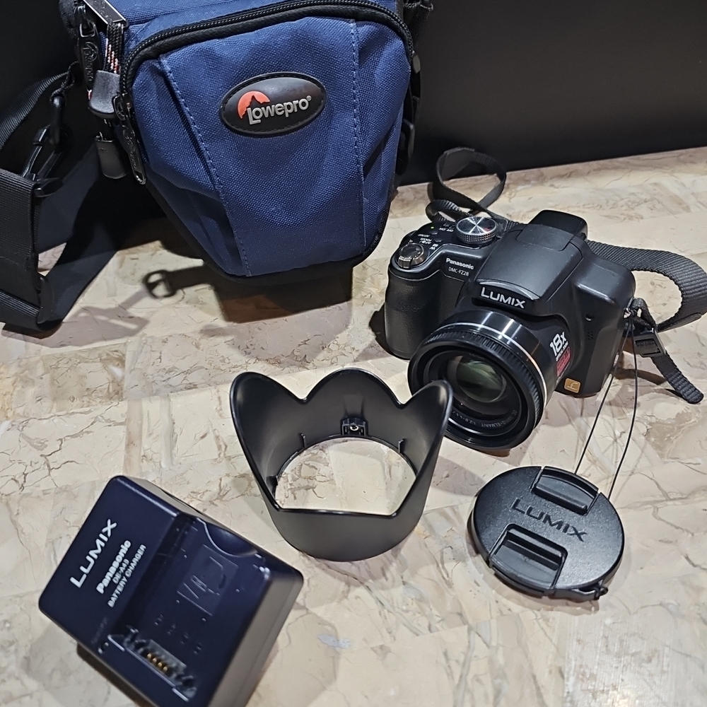 Panasonic LUMIX Black Digital Camera with Accessories
